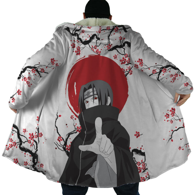 Itachi Uchiha Cherry Blossom  Dream Cloak Coat - Image 4