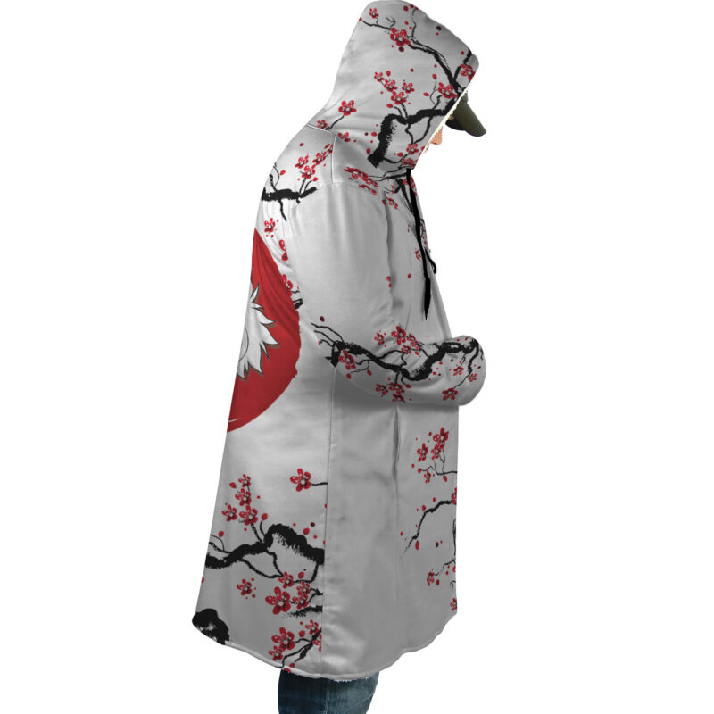 Killua Zoldyck Cherry Blossom Hunter x Hunter Dream Cloak Coat - Image 3