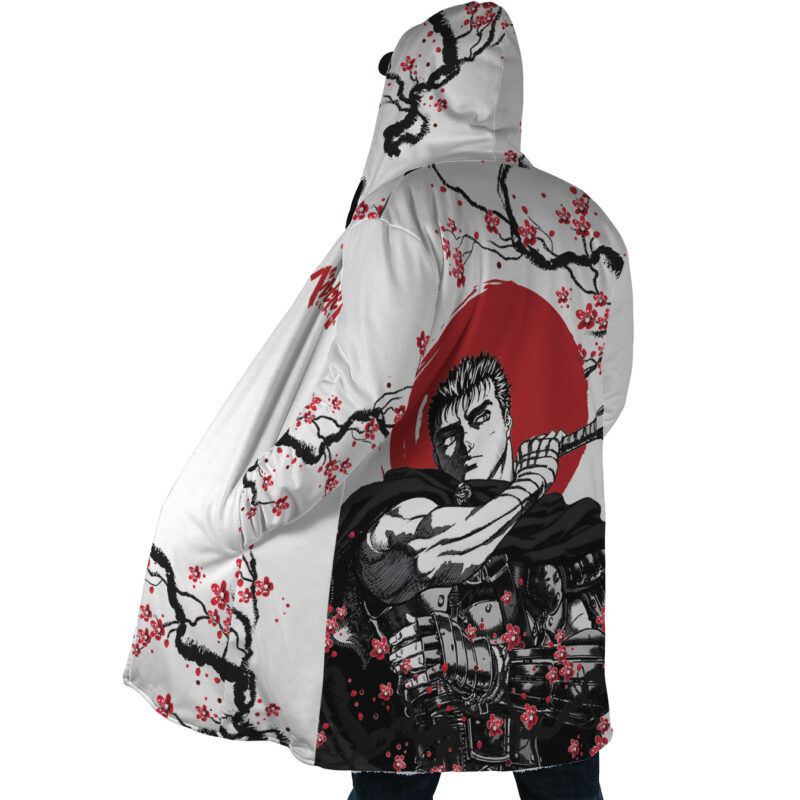 Guts Cherry Blossom Berserk Dream Cloak Coat - Image 2