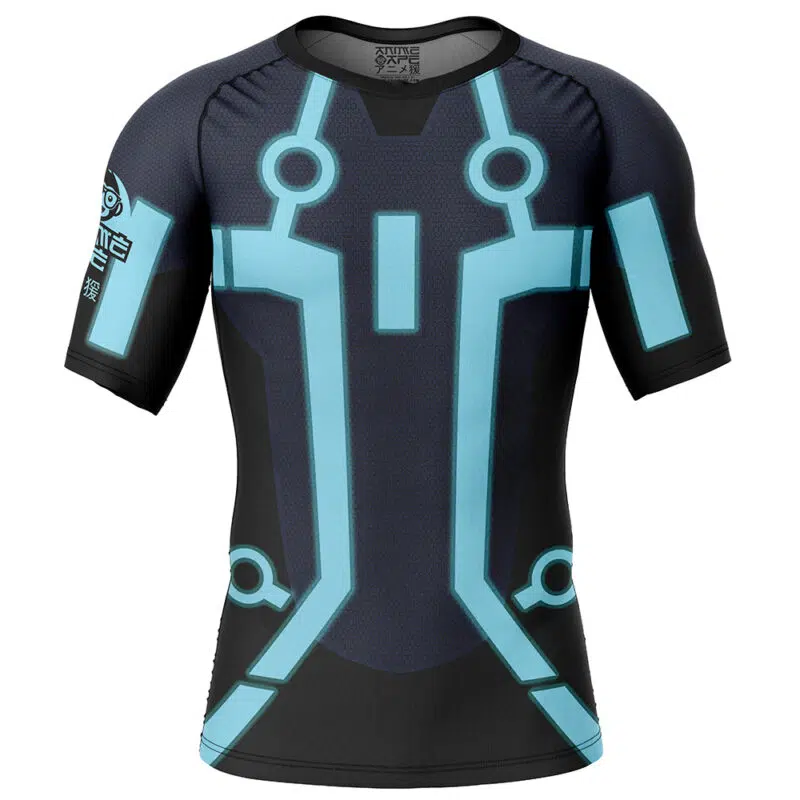 Legacy Uniform Tron Short Sleeve Rash Guard Compression Shirt