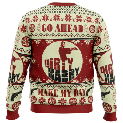 Make my Day Dirty Harry_Ugly Christmas Sweater