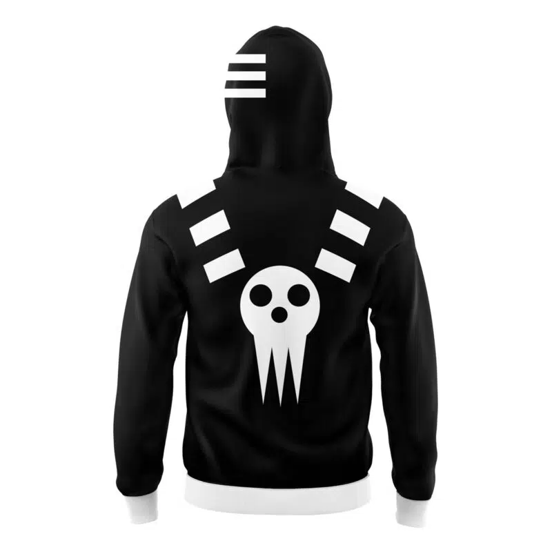 Death the Kid Soul Eater Masked Hoodie - Image 2