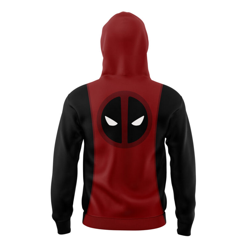 Deadpool Marvel Comics Masked Hoodie - Image 2