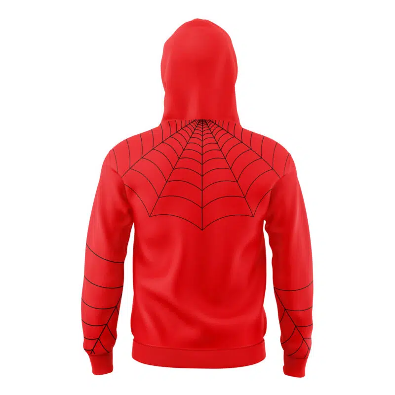 Spiderman Marvel Comics Masked Hoodie - Image 2