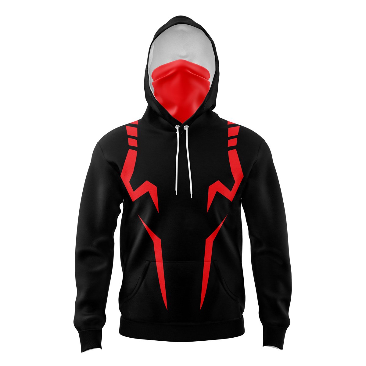 Sukuna Jujutsu Kaisen Masked Hoodie | Anime Ape