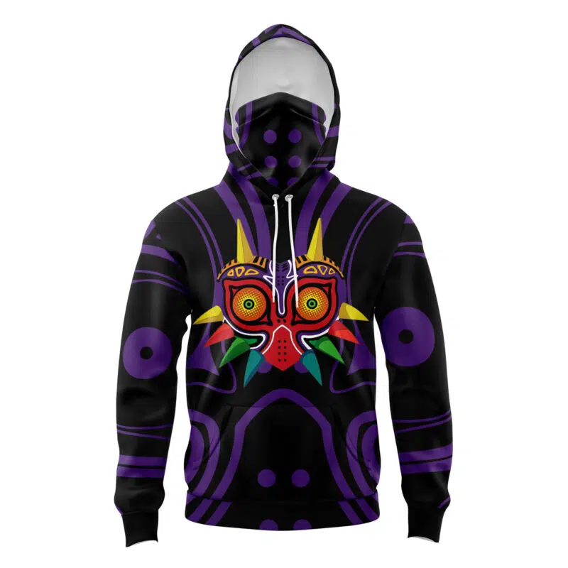 Majora's Mask Legend of Zelda Masked Hoodie