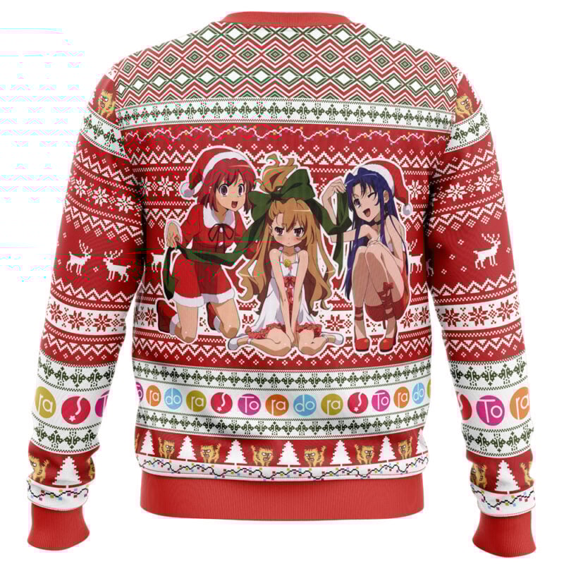 Merry Christmas Toradora! Ugly Christmas Sweater - Image 2