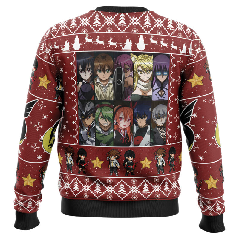 Night Raid Akame ga Kill Ugly Christmas Sweater - Image 2