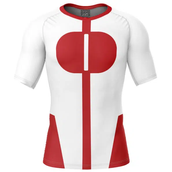 Omni Man Invincible Short Sleeve Rash Guard Compression Shirt