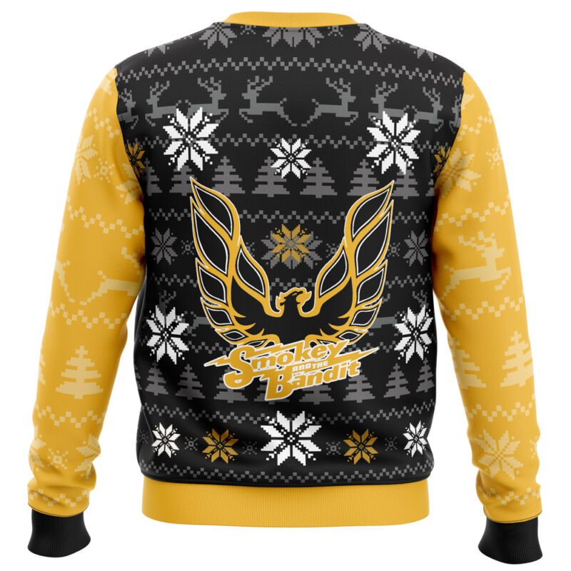 Pontiac Firebird Smokey and the Bandit Ugly Christmas Sweater - Image 2