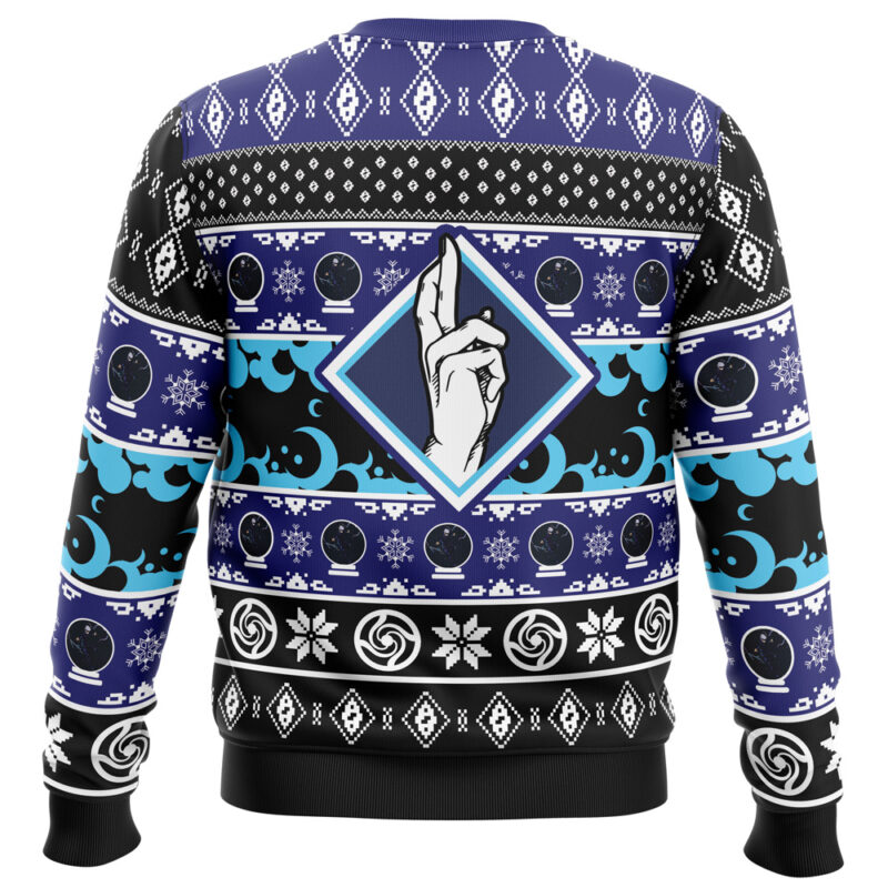 Satoru Gojo Domain Expansion Jujutsu Kaisen Ugly Christmas Sweater - Image 2
