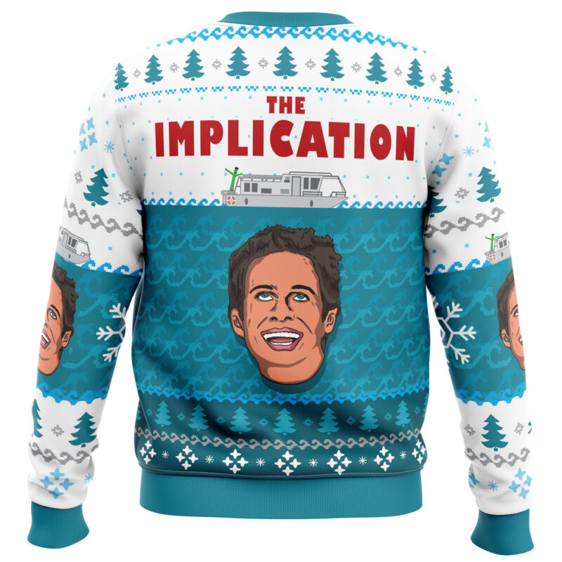 The Implication Always Sunny in Philadelphia Ugly Christmas Sweater - Image 2