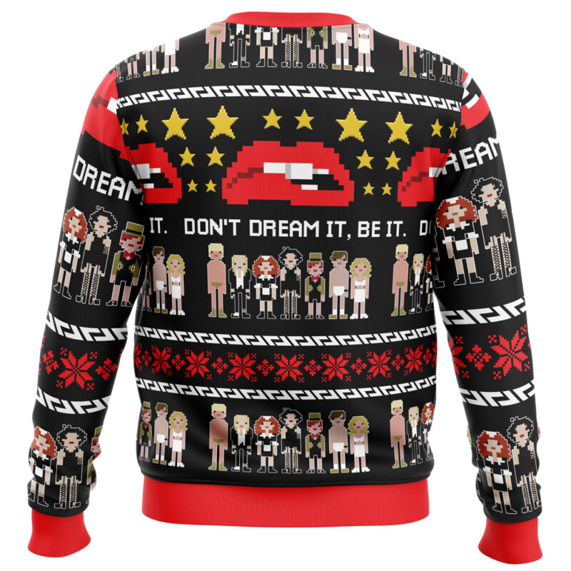 Don't Dream It Be It The Rocky Horror Picture Show Ugly Christmas Sweater - Image 2