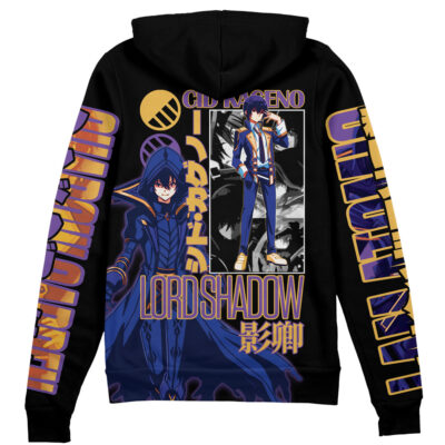 Cid Kageno The Eminence in Shadow Streetwear Zip Hoodie Jacket