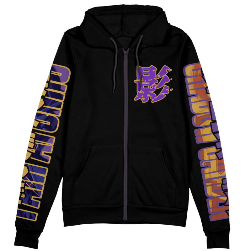 Cid Kageno The Eminence in Shadow Streetwear Zip Hoodie Jacket - Image 2