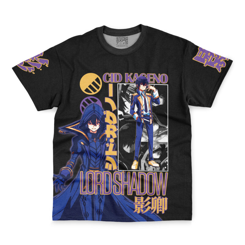 Cid Kageno The Eminence in Shadow Streetwear T-Shirt - Image 2