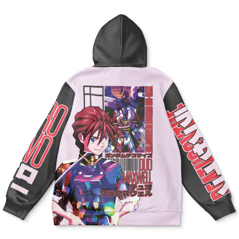 Deathscythe x Duo Maxwell Gundam Wing Endless Waltz Streetwear Hoodie