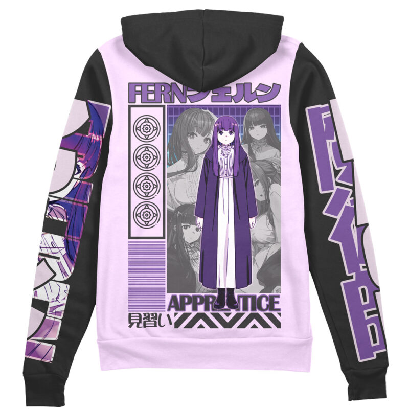 Fern Frieren Beyond Journey’s End Streetwear Zip Hoodie Jacket