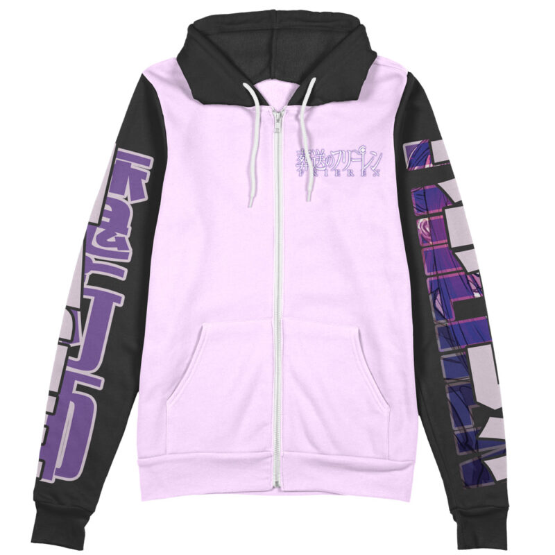 Fern Frieren Beyond Journey’s End Streetwear Zip Hoodie Jacket - Image 2