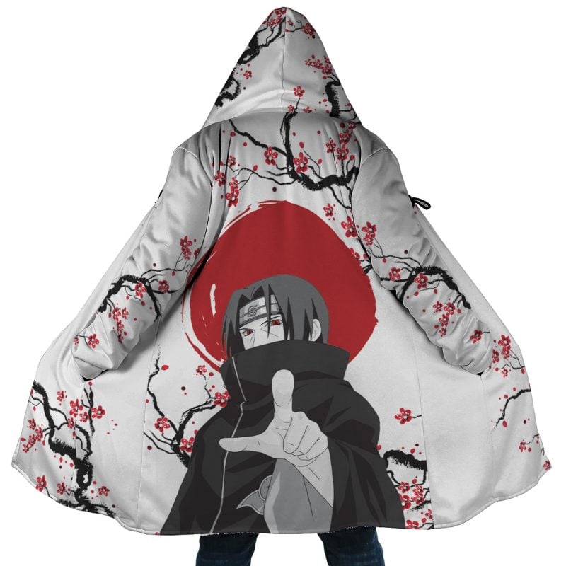 Itachi Uchiha Cherry Blossom Naruto Dream Cloak Coat