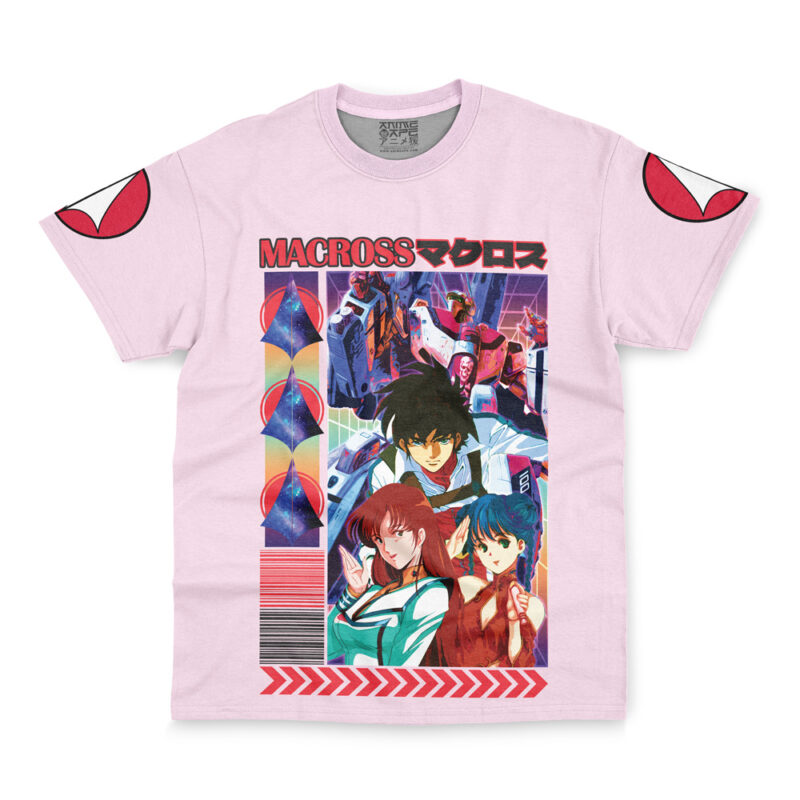 Super Dimension Fortress Macross Streetwear T-Shirt - Image 2