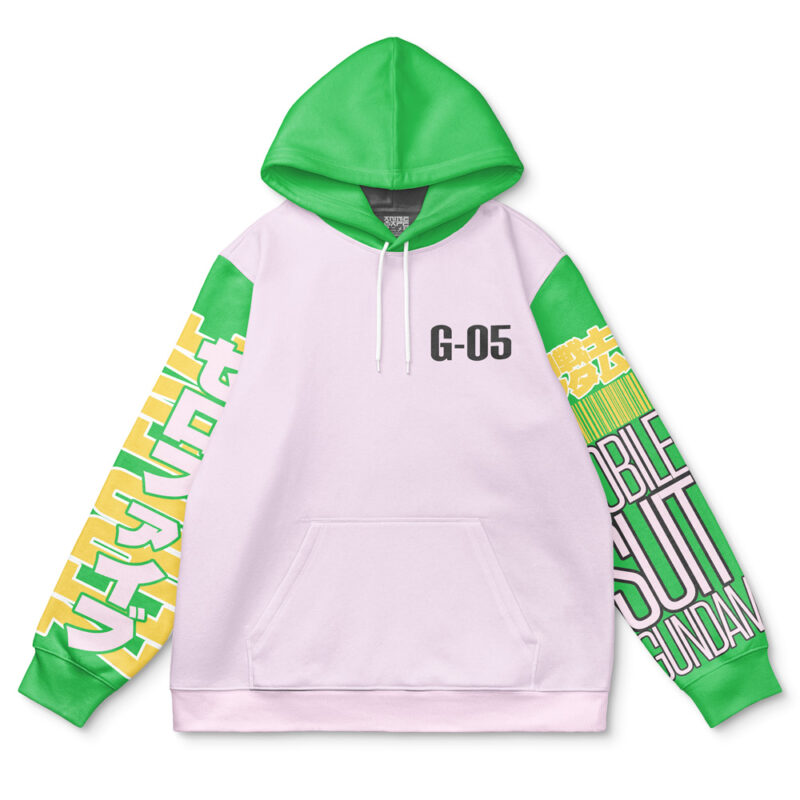 Nataku x Chang Wufei Gundam Wing Endless Waltz Streetwear Hoodie - Image 2