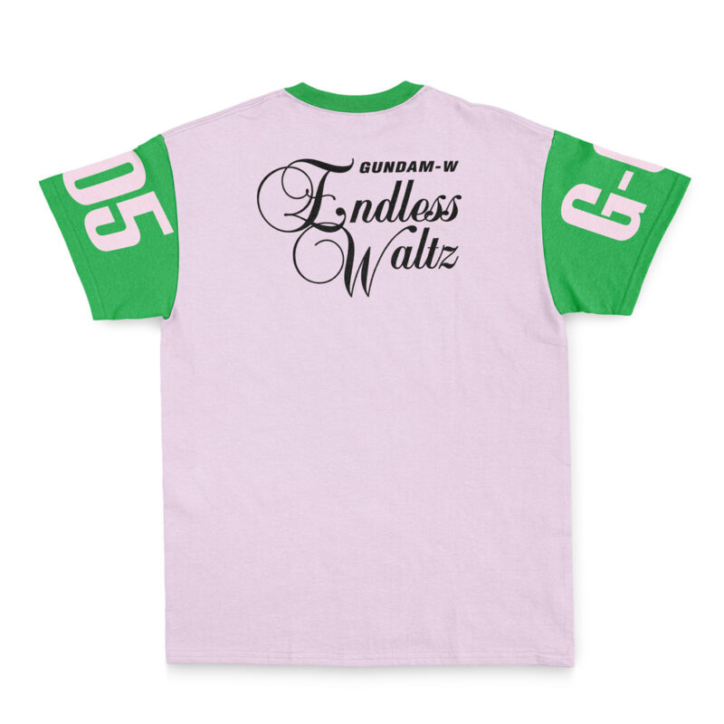 Nataku x Chang Wufei Gundam Wing Endless Waltz Streetwear T-Shirt - Image 3