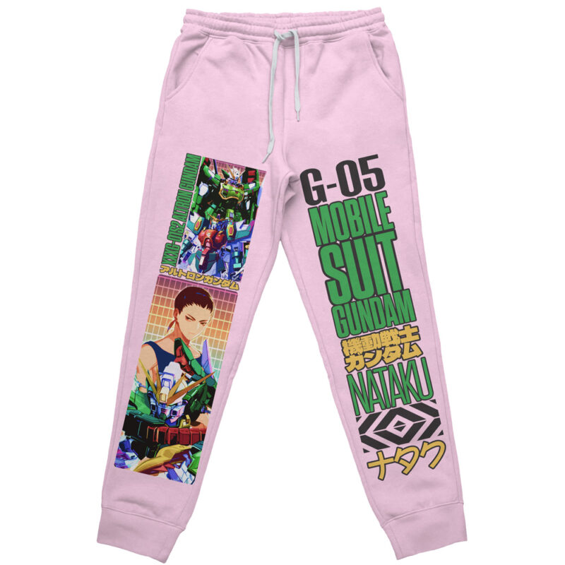 Nataku x Chang Wufei Gundam Wing Endless Waltz Streetwear Sweatpants