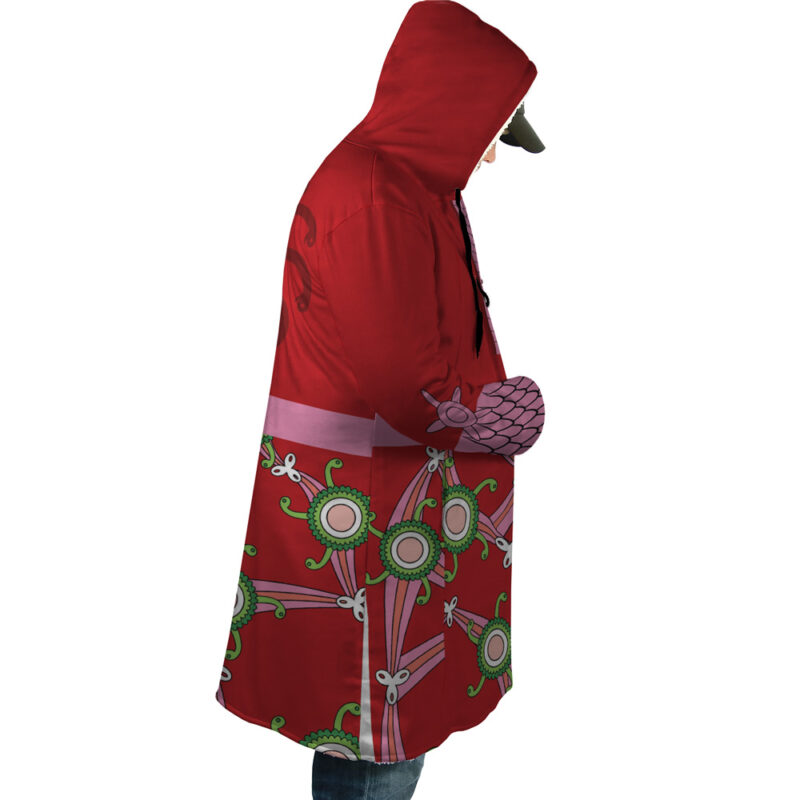 Boa Hancock Amazon Lily Arc One Piece Dream Cloak Coat - Image 3