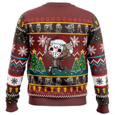 Cute Jayson Friday the 13th Ugly Christmas Sweater