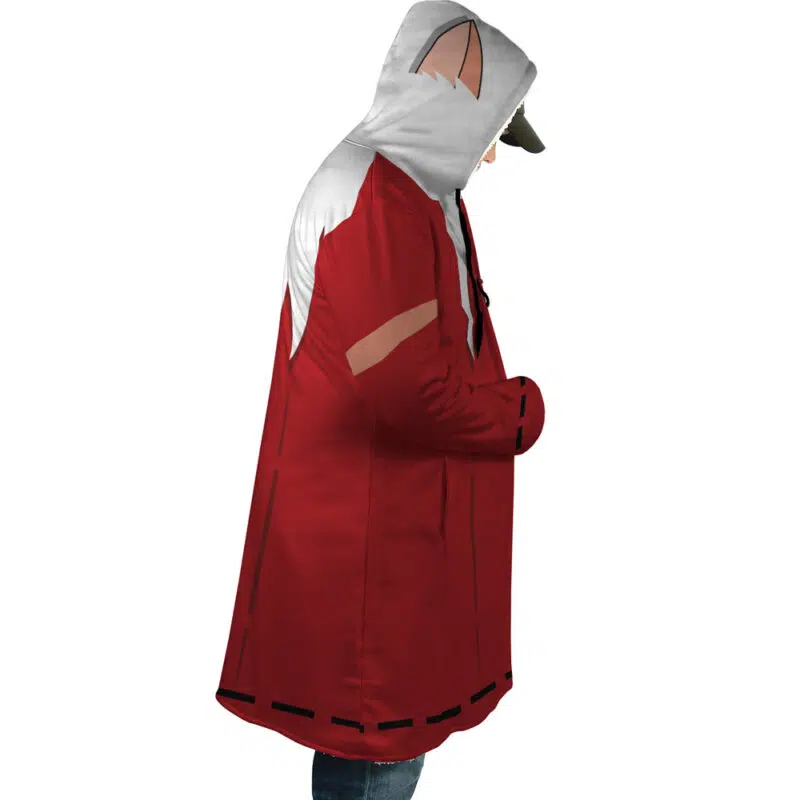 Fire Rat Robe Inuyasha Dream Cloak Coat - Image 3
