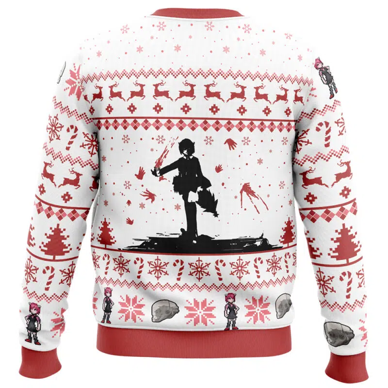 I was Born to Kill Christmas Elfen Lied Ugly Christmas Sweater - Image 2