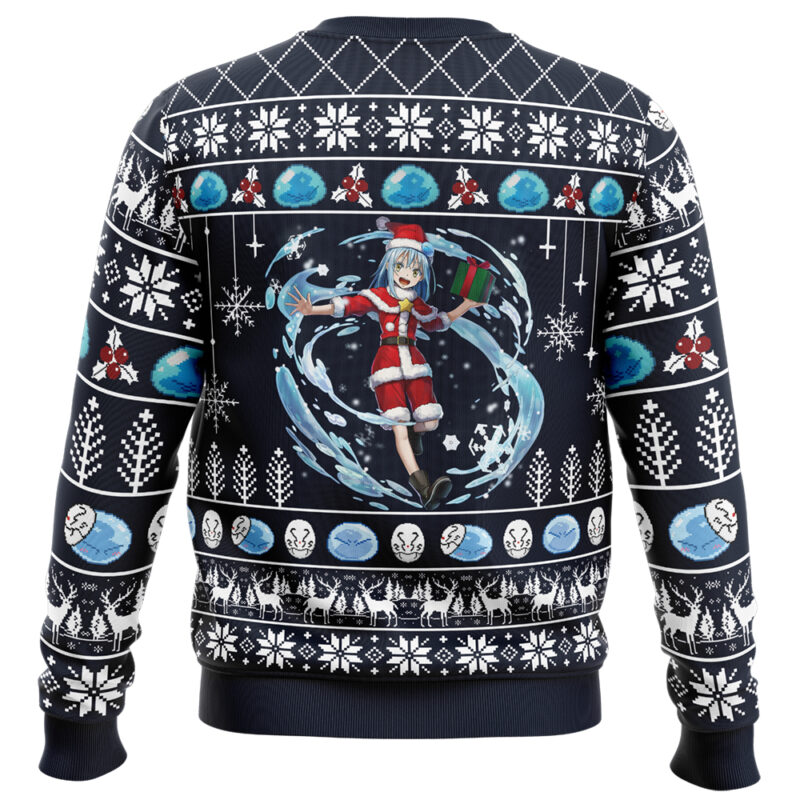 I'm Not A Naughty Slime!! That Time I Got Reincarnated As A Slime Ugly Christmas Sweater - Image 2