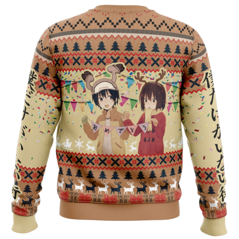 Kayo and Saturo Erased Ugly Christmas Sweater