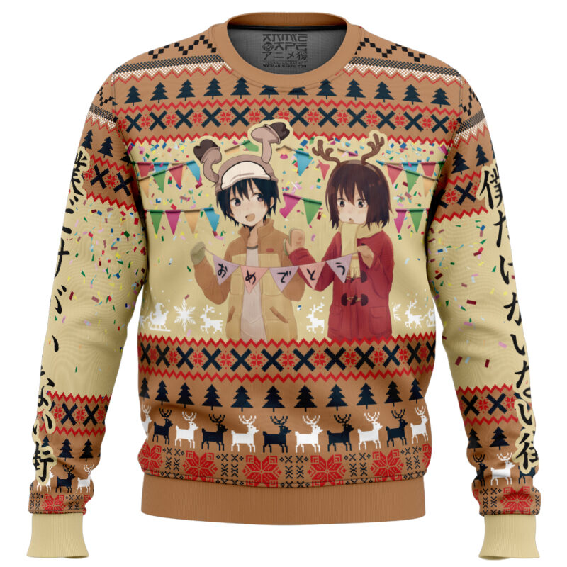 Kayo and Saturo Erased Ugly Christmas Sweater