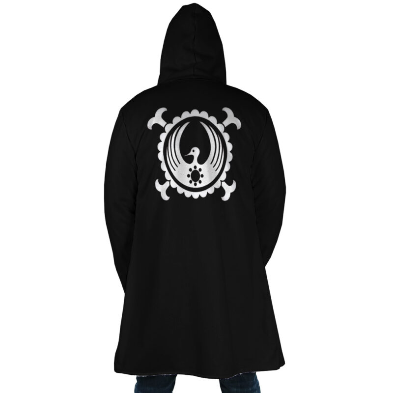 Kozuki Momonosuke Black One Piece Dream Cloak Coat - Image 5