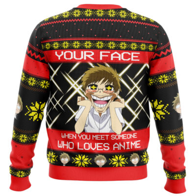 Loves Anime Nisekoi False Love_Ugly Christmas Sweaters