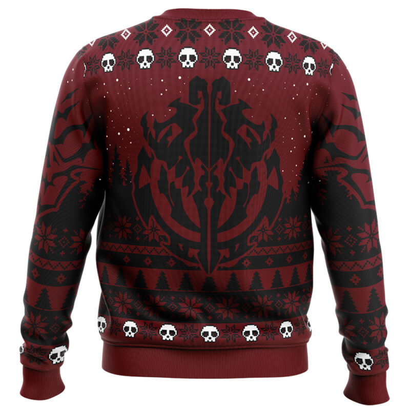 Mare Bello x Aura Bella x Hamsuke Overlord Ugly Christmas Sweater - Image 2