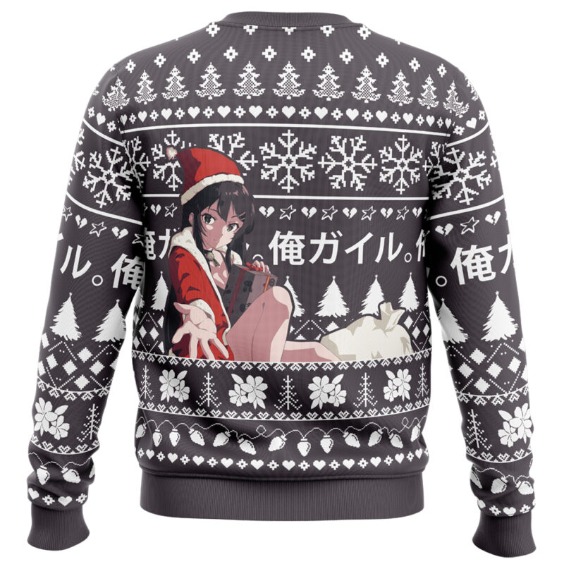 Merry Christmas Yukino My Teen Romantic Comedy SNAFU Ugly Christmas Sweater - Image 2