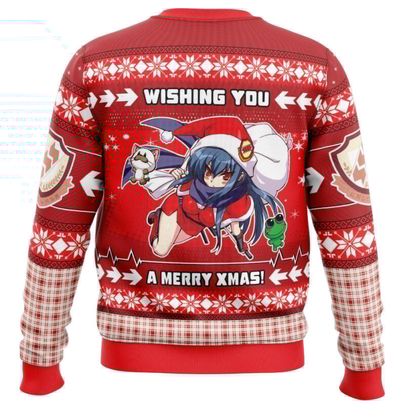 Merry Xmas Shiina Angel Beats Ugly Christmas Sweater