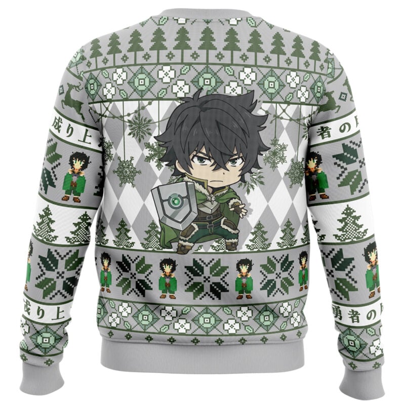 Naofumi Iwatani The Rising of the Shield Hero Ugly Christmas Sweater - Image 2