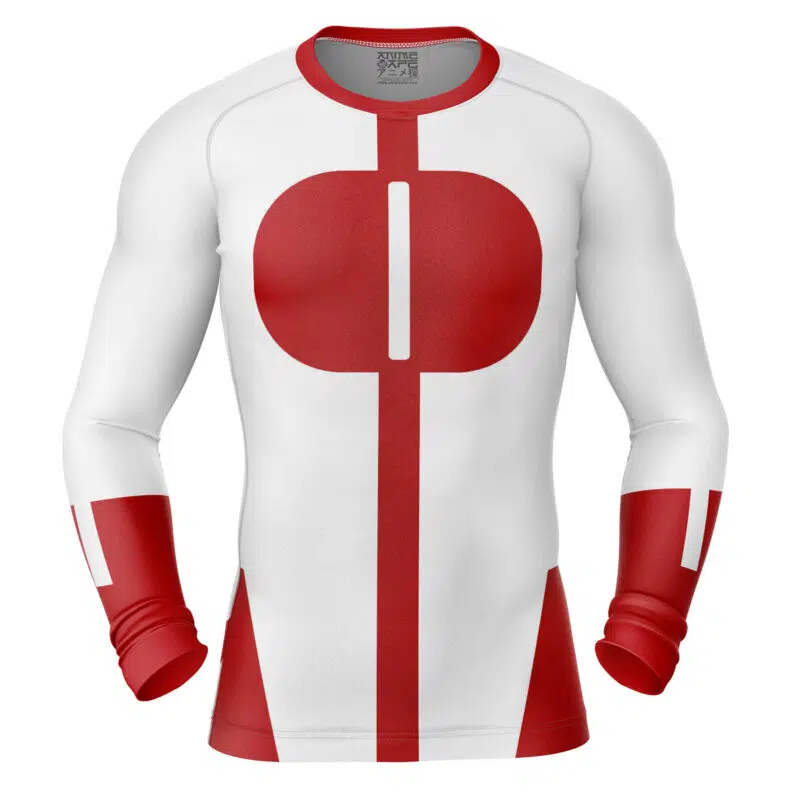 Omni Man Invincible Long Sleeve Rash Guard Compression Shirt