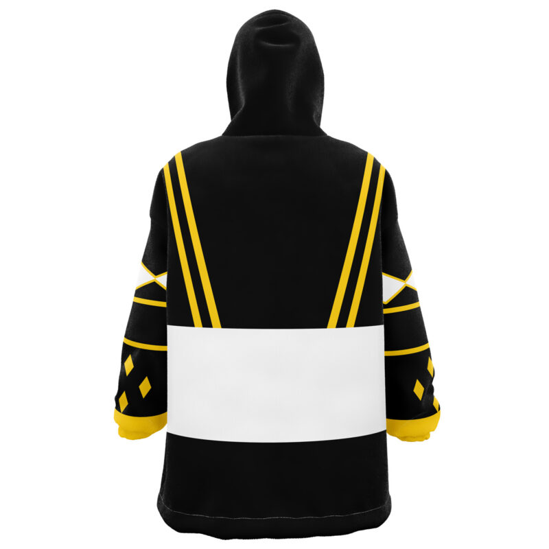 Black Ranger Ninjetti  Rangers Snug Oversized Blanket Hoodie - Image 3