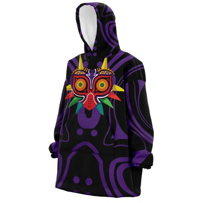 Majora’s Mask Zelda Snug Oversized Blanket Hoodie - Image 2