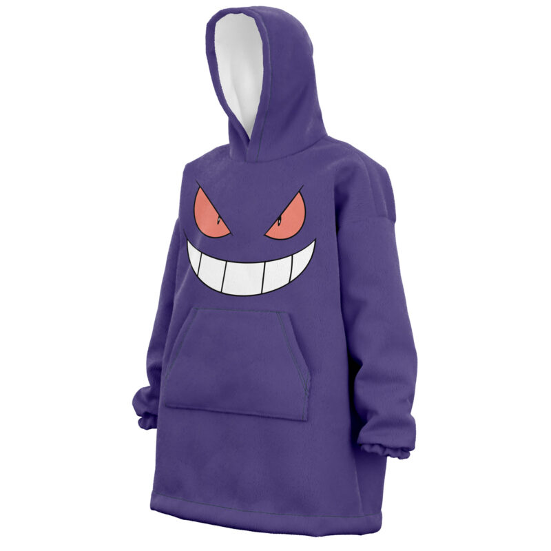 Gengar Pokemon Snug Oversized Blanket Hoodie
