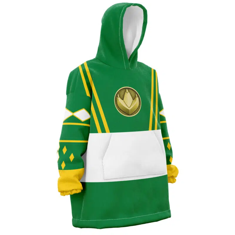 Green Ranger Ninjetti Power Rangers Snug Oversized Blanket Hoodie