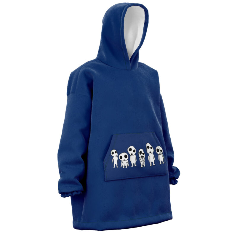 Pincess Mononoke Studio Ghibli Snug Oversized Blanket Hoodie - Image 3