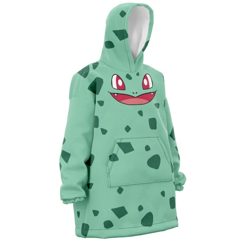 Bulbasaur Pokemon Snug Oversized Blanket Hoodie