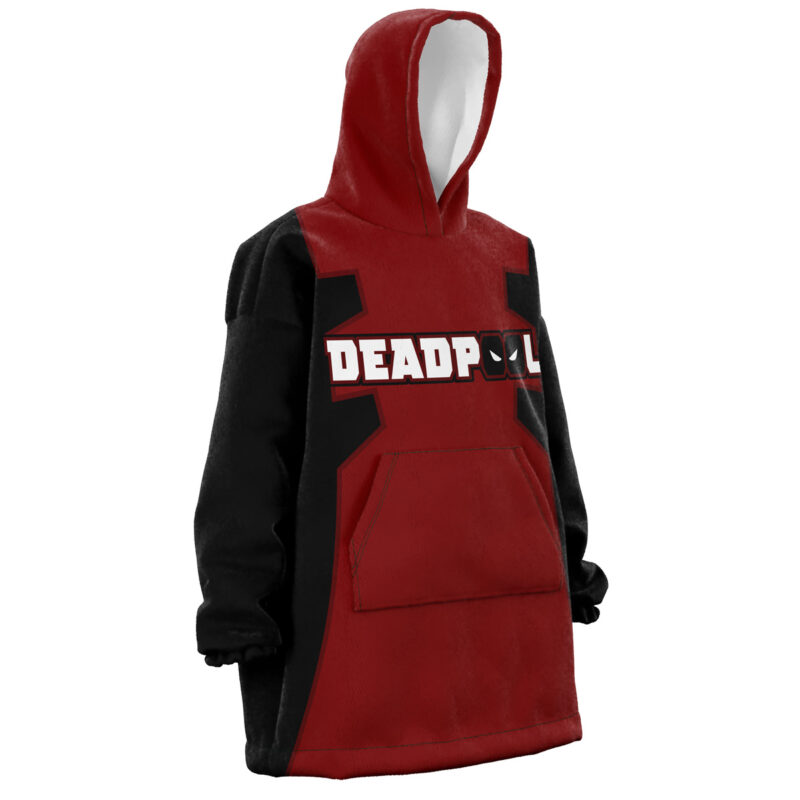 Deadpool Marvel Comics Snug Oversized Blanket Hoodie