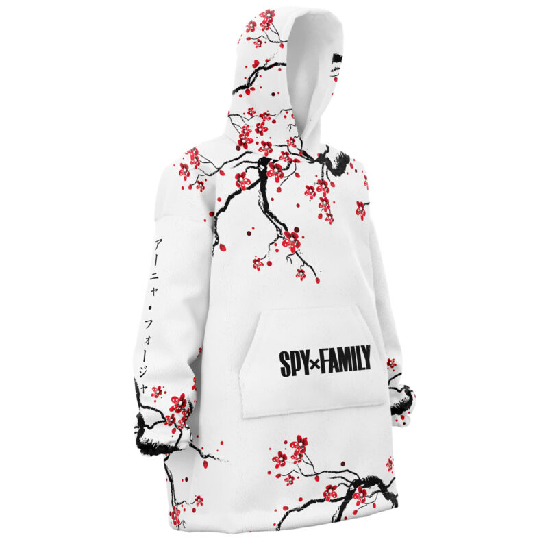 Anya Cherry Blossom Spy X Family Snug Oversized Blanket Hoodie
